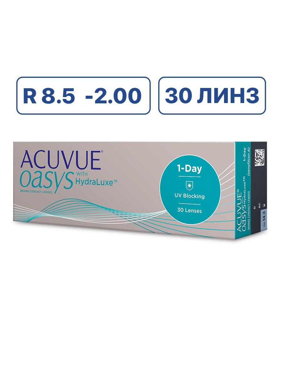 Акувью оазис 30. Acuvue Oasys 1-Day with Hydraluxe, 30 шт. Линзы Acuvue Oasys 1-Day -1.75. Acuvue Oasys with Hydraluxe однодневные контактные линзы. Линзы Acuvue with Hydraluxe 30 шт.