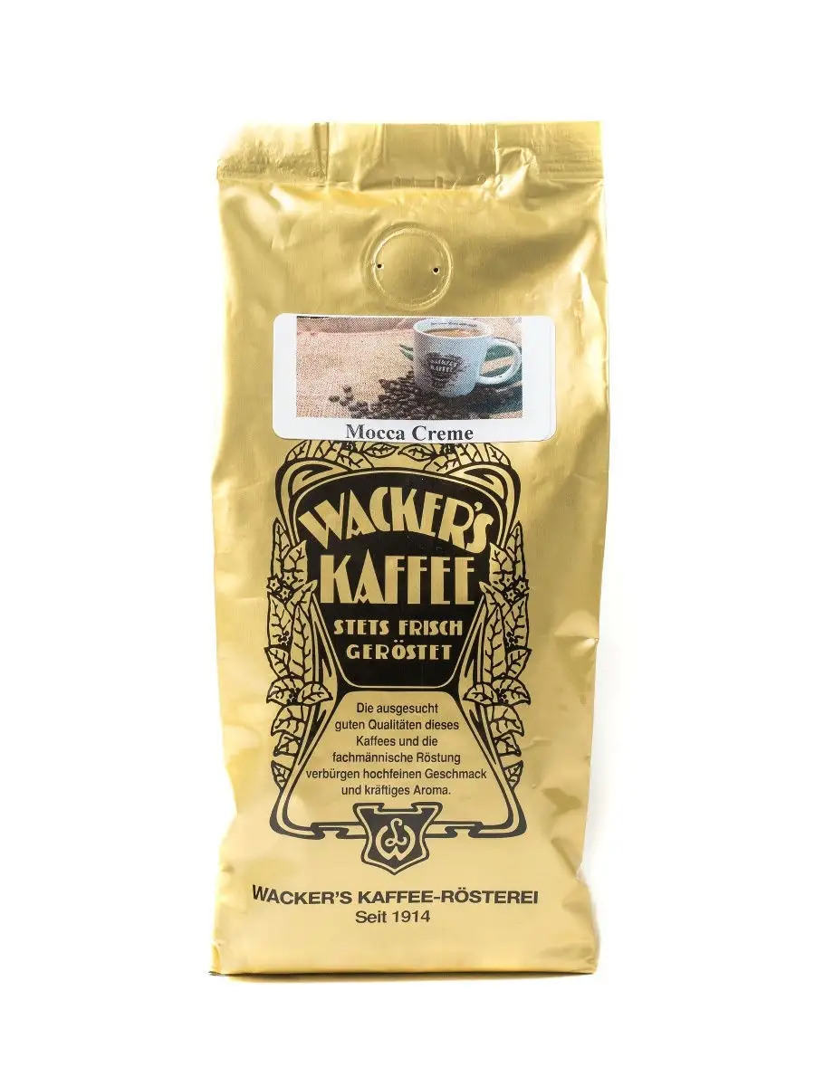 Mocca Creme Сливки Мокко - 250 гр WACKERS KAFFEE 17909142 купить в  интернет-магазине Wildberries