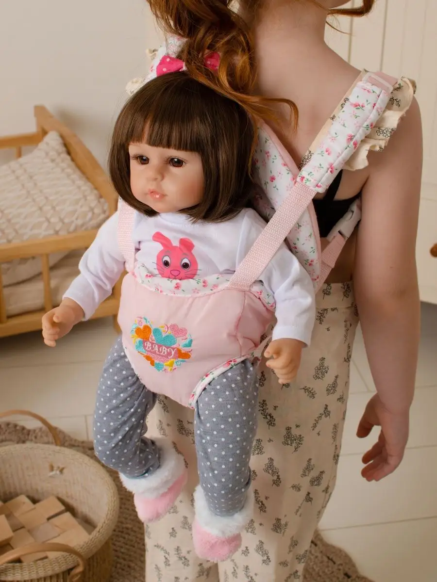 Рюкзак-переноска для куклы - Гардероб для куклы - Страна Мам