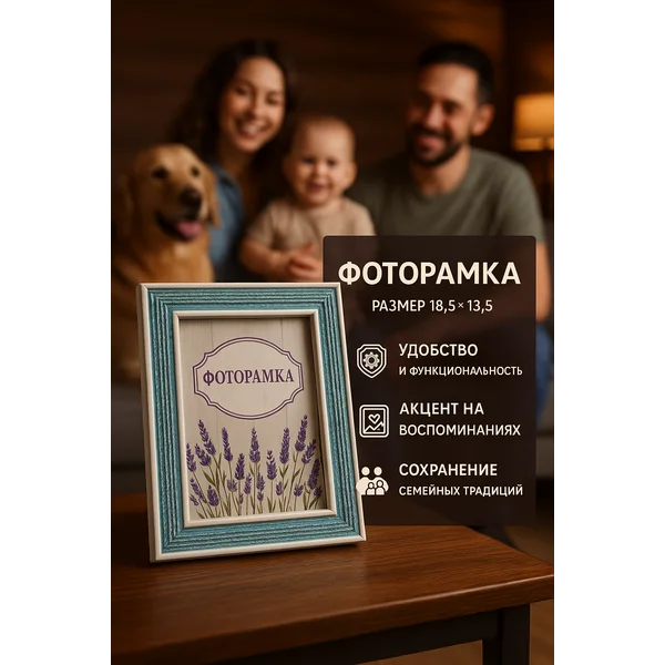 Фоторамка для фотографий 10х15 см