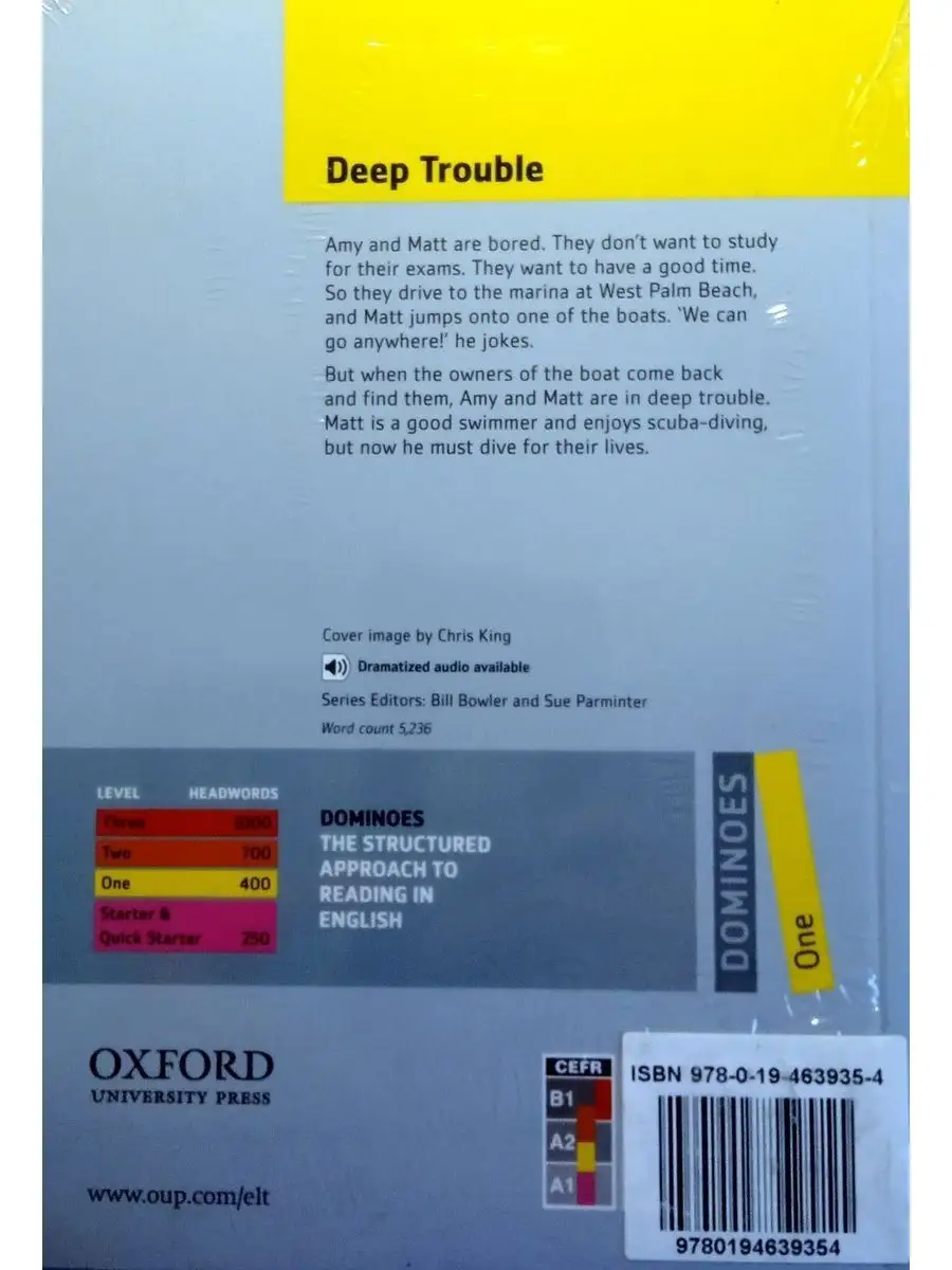 Dominoes 1 Deep Trouble with Audio Download Oxford University Press  18043427 купить за 998 ₽ в интернет-магазине Wildberries