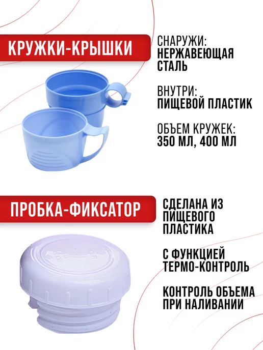 Термос для чая со стеклянной колбой до 2 литров - фото 8