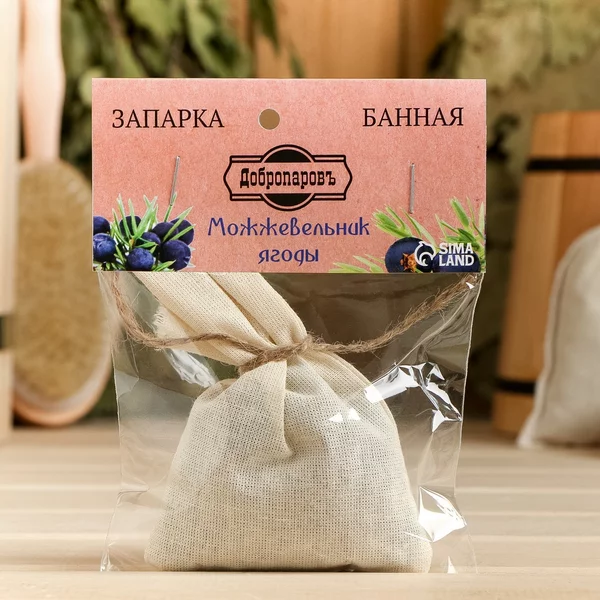 Запарка для бани натуральная «Ягода можжевельника» 30 гр