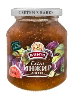 Джем Инжир 400г. Кинто 18075053 купить за 180 ₽ в интернет-магазине Wildberries