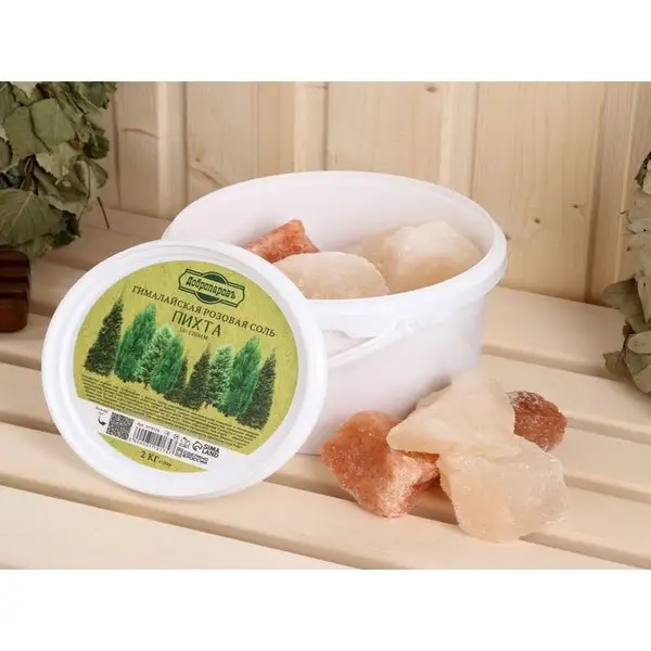 Гималайская соль с маслом пихты, колотая, 50-120мм, 2 кг