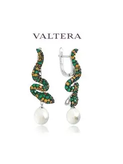 Серьги серебро 925 пробы VALTERA 18104310 купить за 4 728 ₽ в интернет-магазине Wildberries