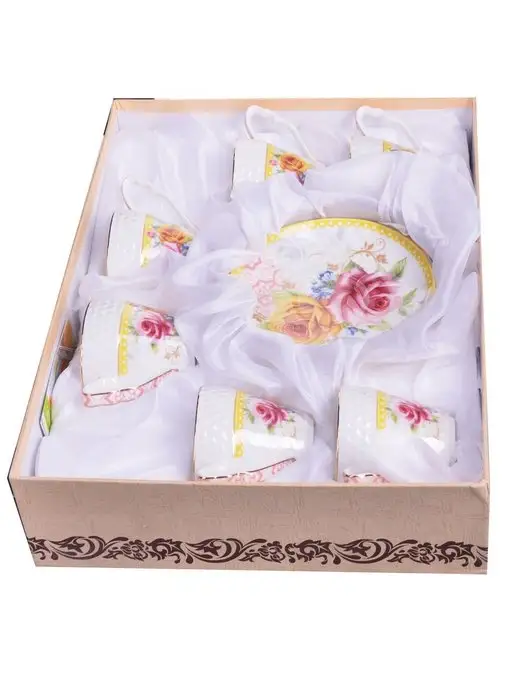 Кофейный сервиз на 6 персон 90 мл - фото 5