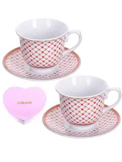 Чайная пара 4 предмета