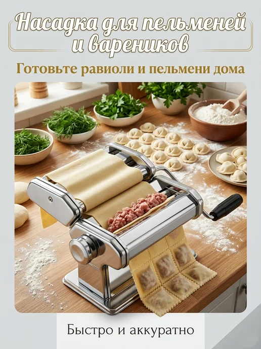 KELLI Лапшерезка 4111 с валиком для теста 150мм, 9 режимов, серый, фото 5