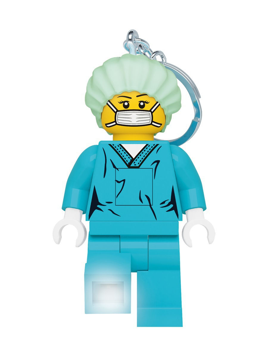 Брелок-фонарик LEGO Classic - Surgeon / Лего Врач-хирург LEGO 18131301  купить в интернет-магазине Wildberries