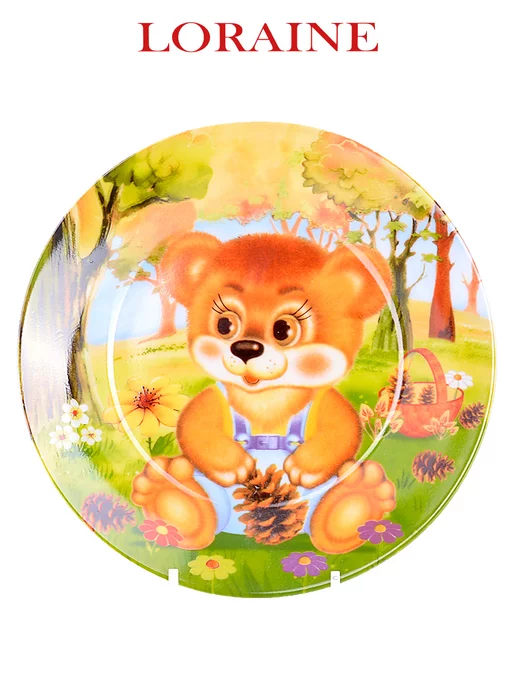 Набор детской посуды 3 предмета - фото 12