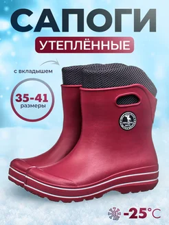 Сапоги резиновые утепленные ЭВА ЭРА РА 18136064 купить за 1 096 ₽ в интернет‑магазине Wildberries