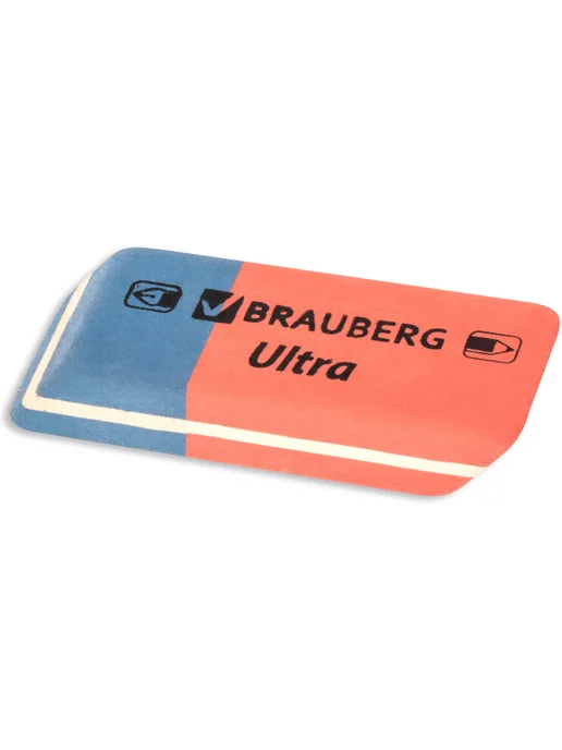Brauberg Ластик школьный набор Ultra Mix 9 штук 41х14х8 мм 29х18х8 мм, 14x8 мм, фото 8
