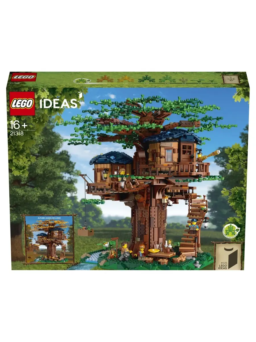 Ideas 21318 Дом на дереве LEGO 18204972 купить в интернет-магазине  Wildberries