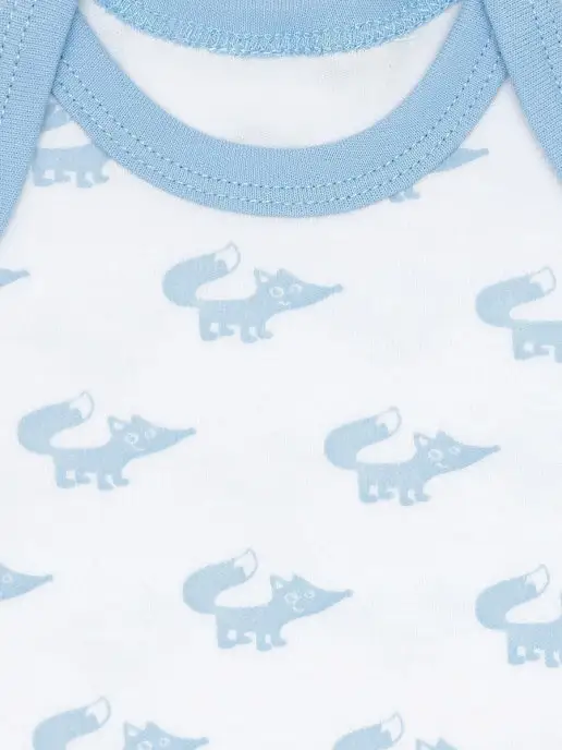 Little Fox Боди детский для новорожденных детей, синий, фото 5
