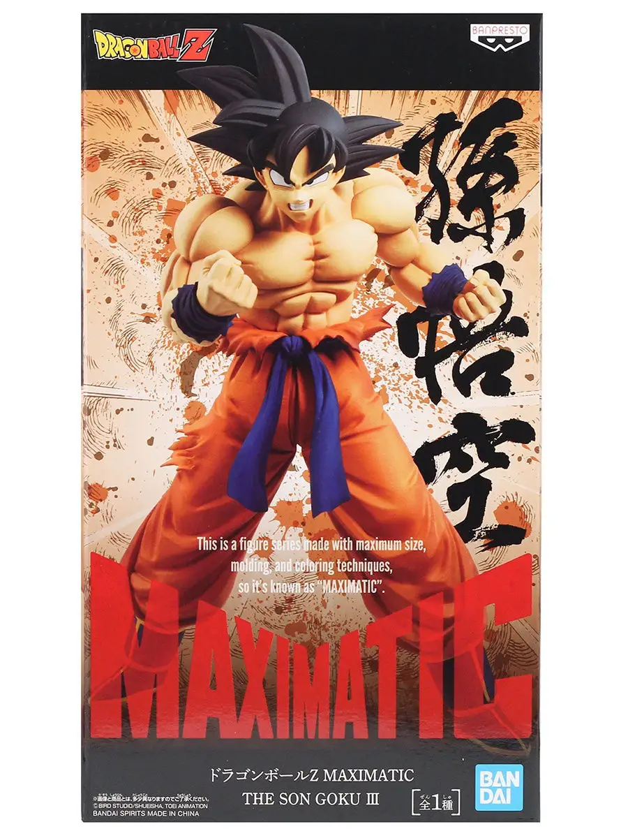 Фигурка DRAGON BALL Z MAXIMATIC THE SON GOKU BP16217P BANPRESTO 18218924  купить в интернет-магазине Wildberries