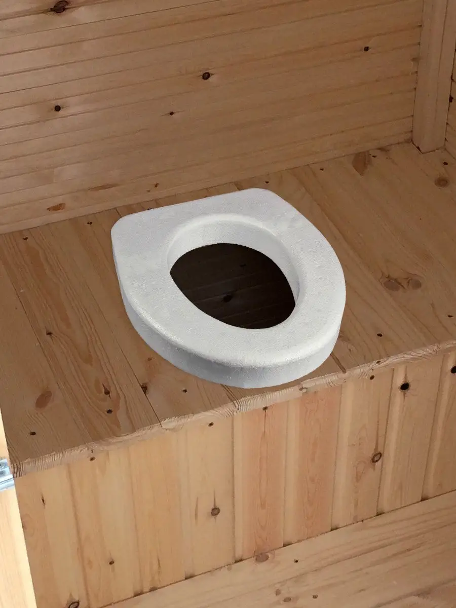 Унитаз для Дачного Туалета Из Прочного Пластика