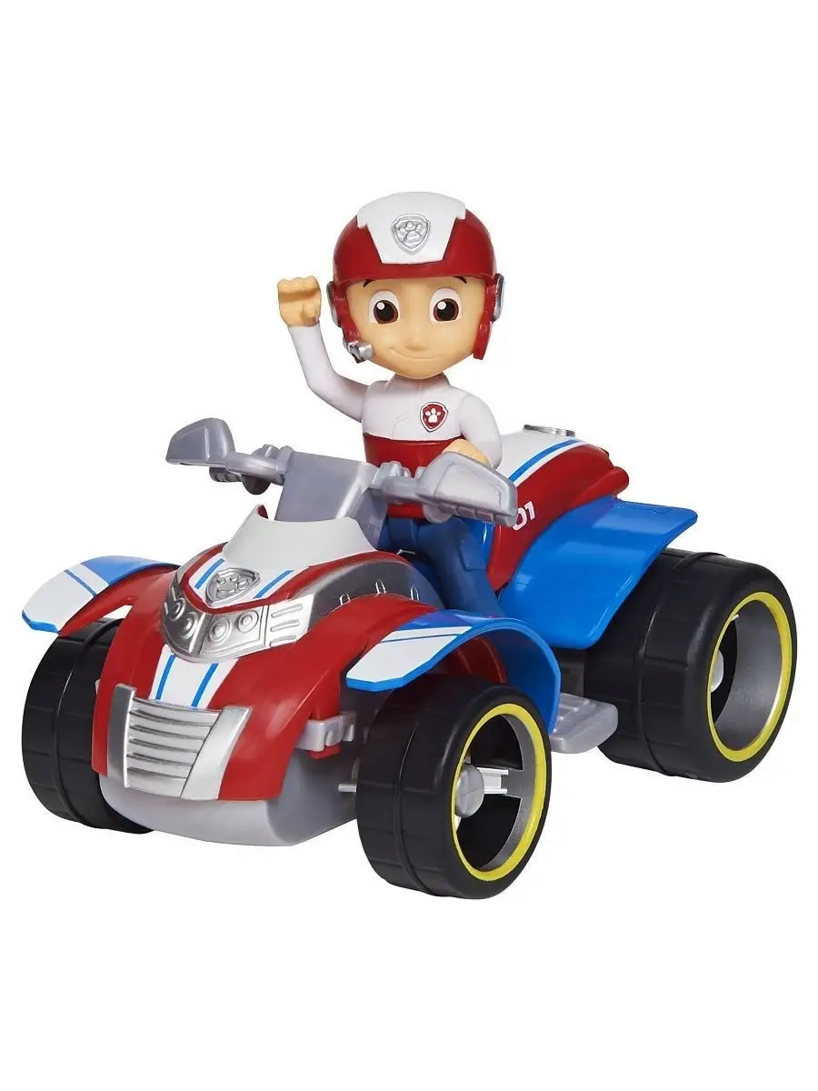 Щенячий патруль машинка классическая с фигуркой Райдера PAW Patrol 18230123  купить в интернет-магазине Wildberries