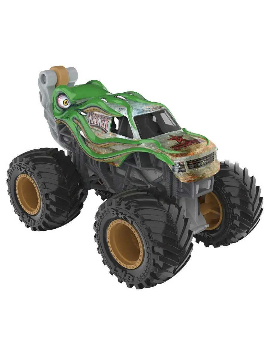 Монстр Джем базовая машинка 1:64 Kraken Monster Jam 18230134 купить в  интернет-магазине Wildberries