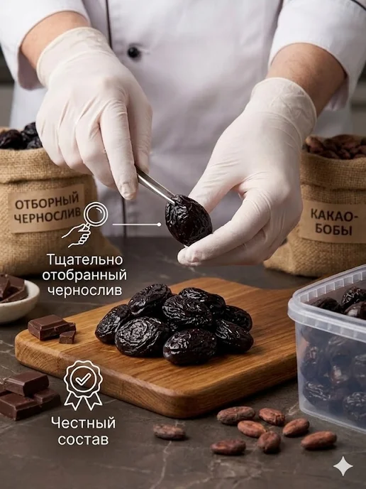 Сладости от Юрича Изюм в шоколаде, черный, фото 5