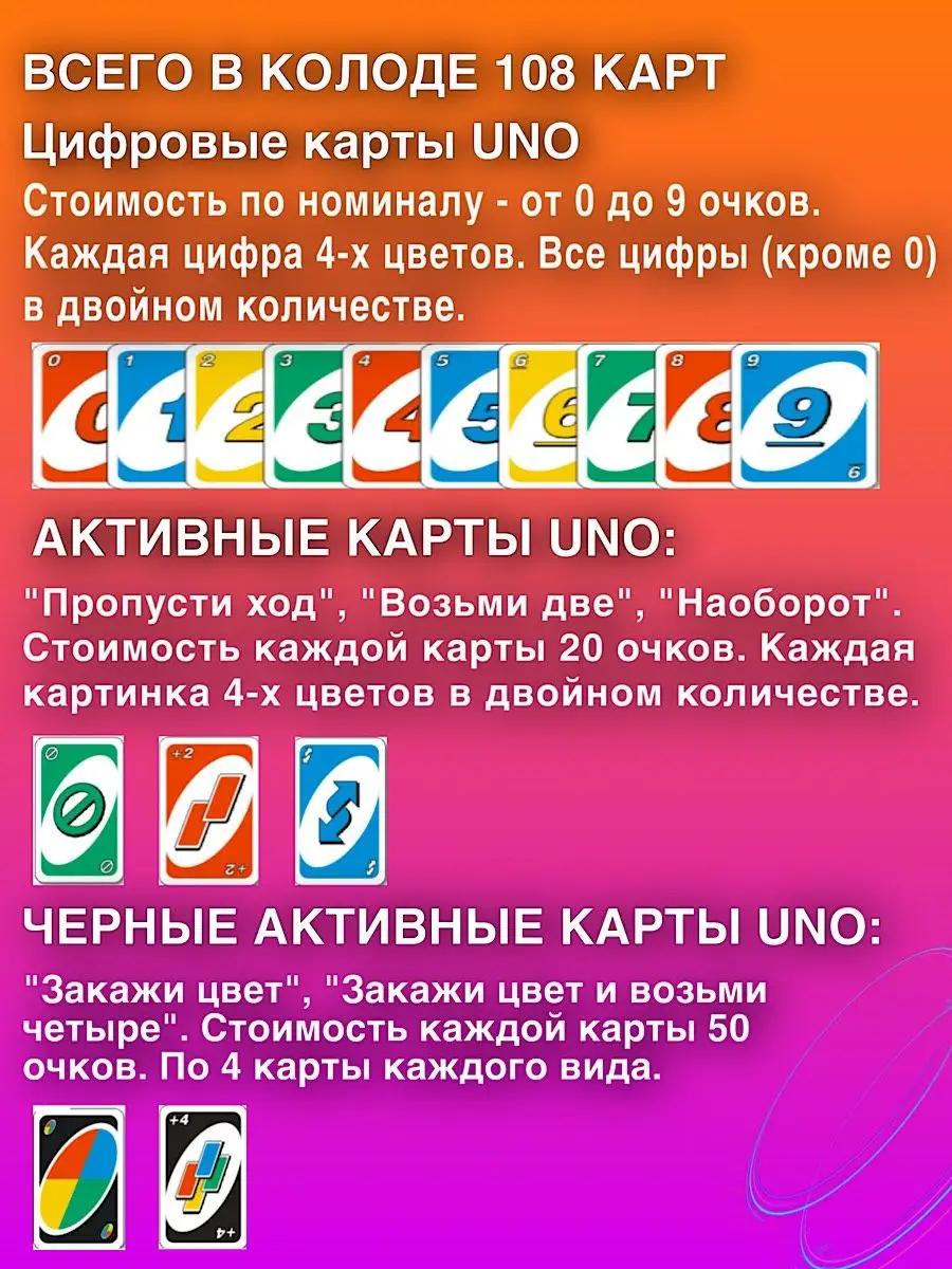 Игра настольная карточная Uno ИгроМаркет 18244528 купить за 250 ₽ в  интернет-магазине Wildberries