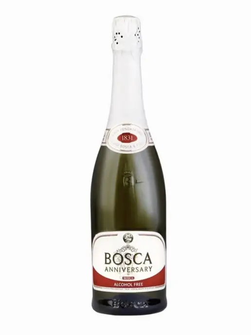 BOSCA Безалкогольный белый полусухой напиток 0,75л, 750 мл