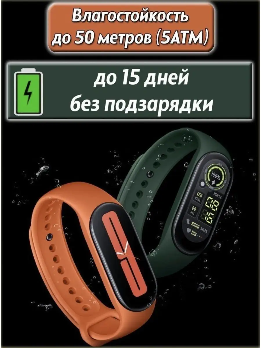 Фитнес браслет для android iphone xiaomi GRES electroniks 18317467 купить в  интернет-магазине Wildberries