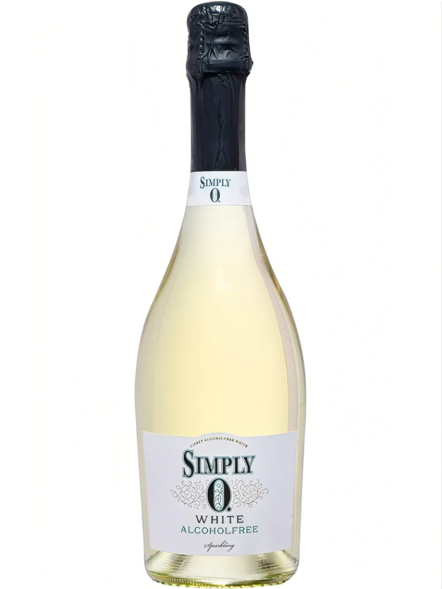 Игристое вино SIMPLY безалкогольное полусладкое 0.75л