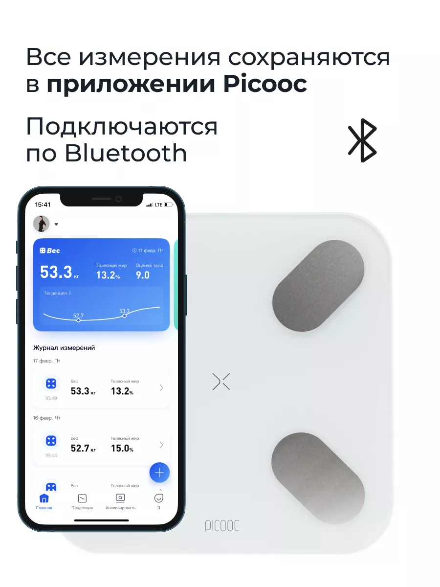 PICOOC Умные диагностические весы Picooc Mini Pro V2