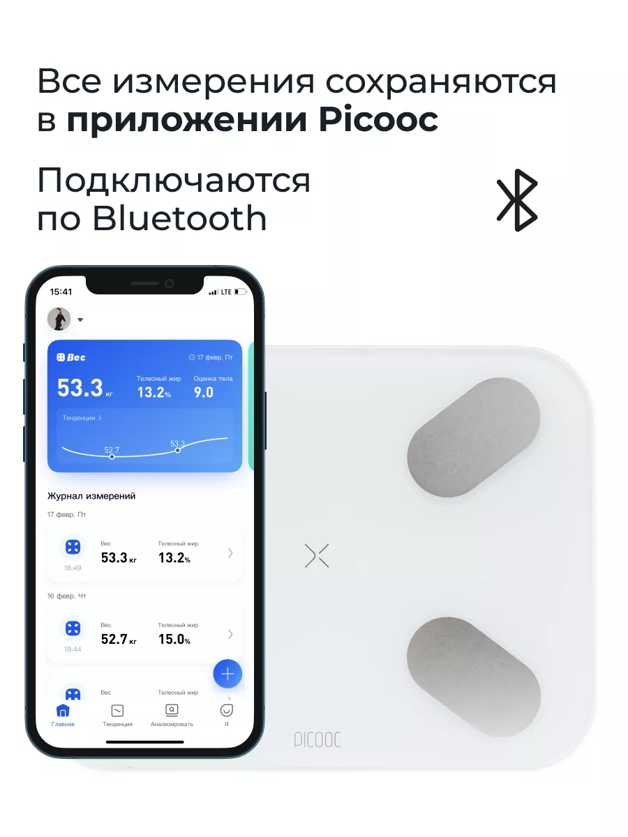 Умные весы Picooc S1 Pro V2 PICOOC 18377376 купить за 3 842 ₽ в  интернет-магазине Wildberries