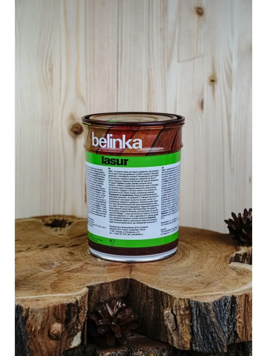 Белинка Лазурь 1л. №15 Дуб BELINKA 18381115 купить в интернет-магазине  Wildberries