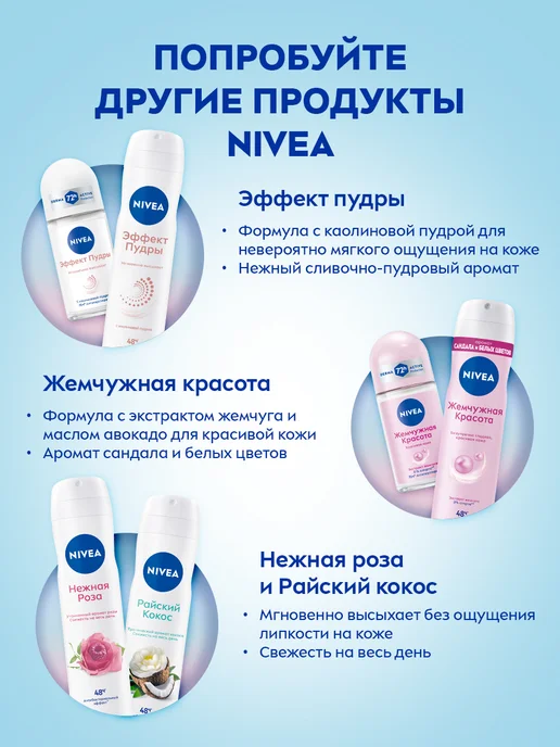 NIVEA Антиперспирант женский спрей Be Trendy, 150 мл, 150 мл, фото 7