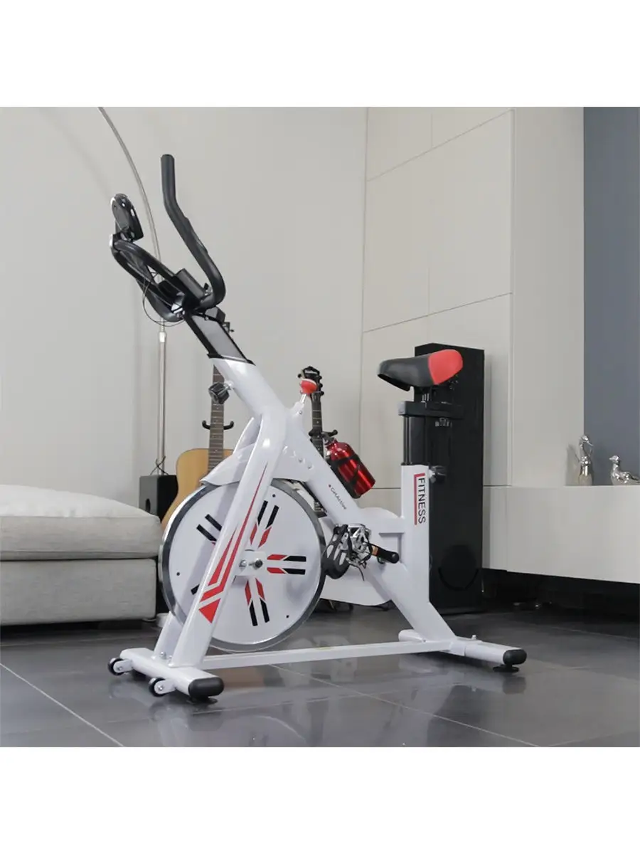 Es 7021 Bike BodyTrain ES-7021 Racing Studio Style Exercise Bike White