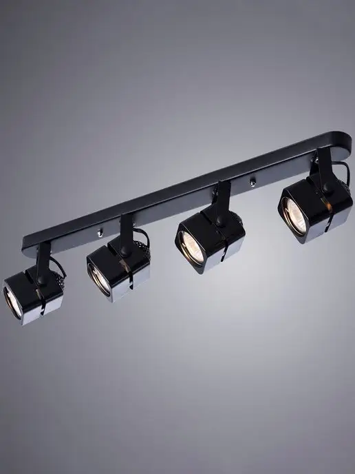 Arte Lamp Спот MISAM A1315PL-4BK, черный, фото 5