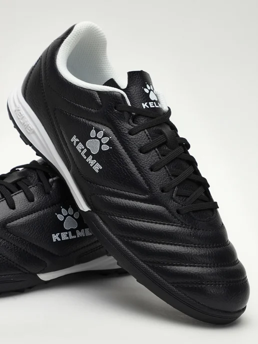 KELME Бутсы футбольные Сороконожки для футбола (TF), черный, фото 7