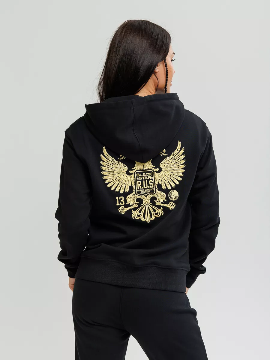 Костюм спортивный черный премиум с вышивкой Black Star Wear 18446942 купить  за 1 767 900 сум в интернет-магазине Wildberries