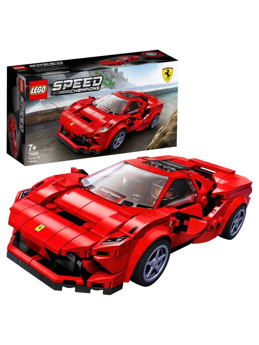 LEGO Speed Champions 76895 Ferrari F8 Tributo LEGO 18461223 Wildberries