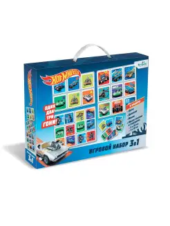 Настольная игра Hot Wheels Набор Игровой 3в1 Hot Wheels 18523741 купить за 170 ₽ в интернет-магазине Wildberries