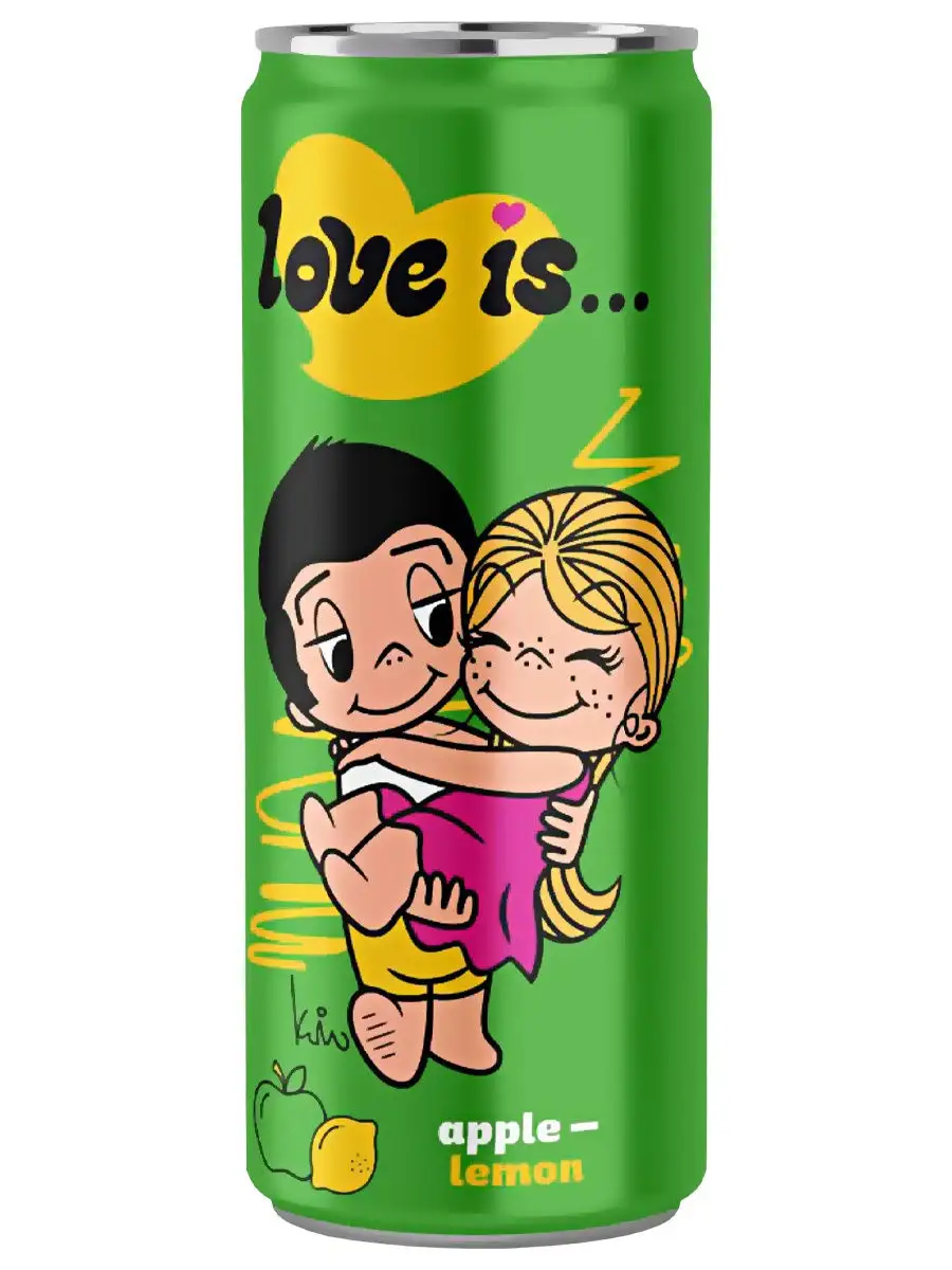 Газированный напиток Love Is - набор 6 вкусов, 330 мл Love Is 18561348  купить в интернет-магазине Wildberries