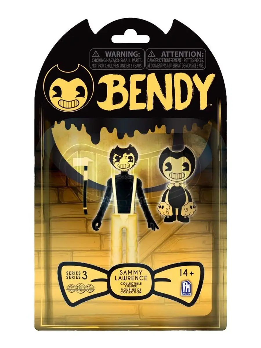 Подвижная фигурка Сэмми Лоуренс Бенди и Чернильная машина 2 Bendy And the  ink machine 18565430 купить в интернет-магазине Wildberries