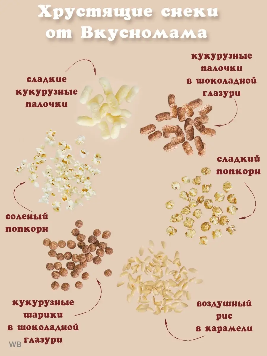 Кукурузные палочки в шоколадной глазури 3 шт Вкусномама 18565763 купить за  431 ₽ в интернет-магазине Wildberries