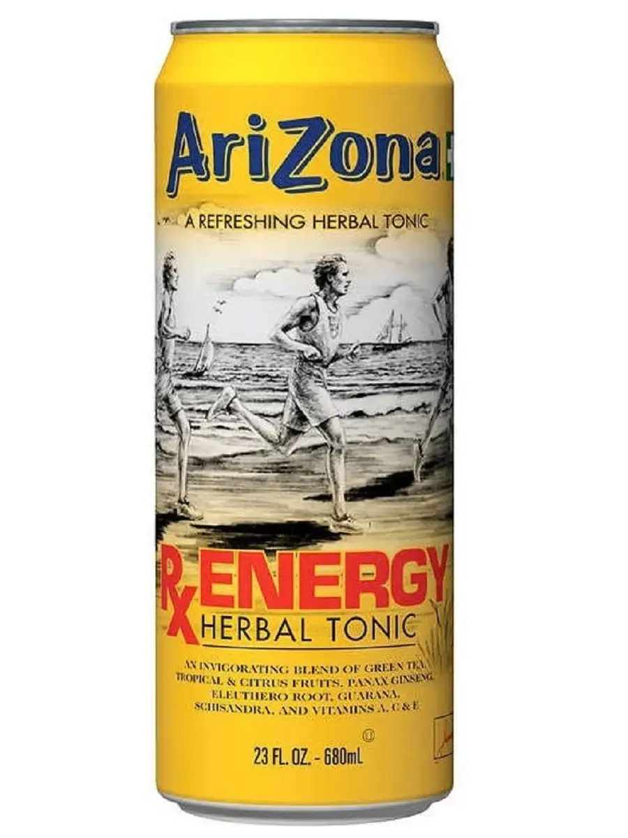 Энергетический напиток Arizona RX Energy Herbal Tonic 680 мл. (США) ARIZONA  18631102 купить в интернет-магазине Wildberries