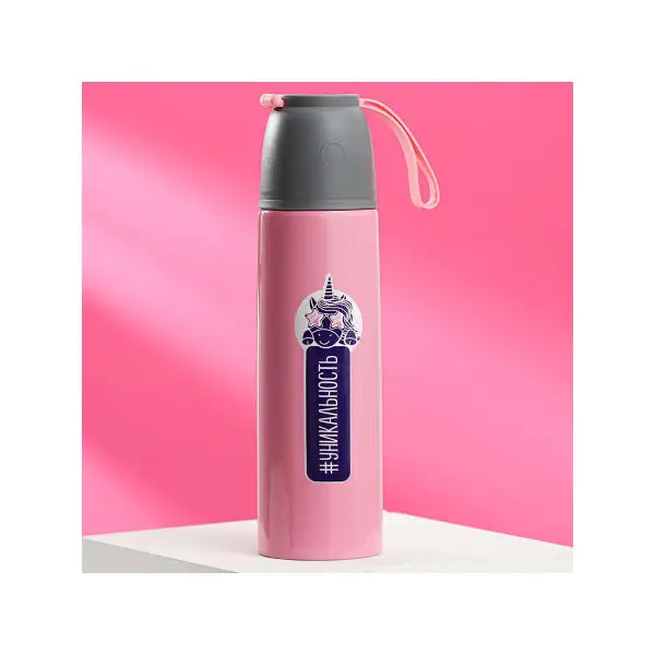 Термос, 500 мл, сохраняет тепло 8 ч