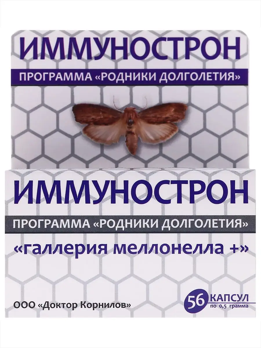 Восковая моль - Иммунострон для иммунитета Доктор Корнилов 18634452 купить  за 706 ₽ в интернет-магазине Wildberries