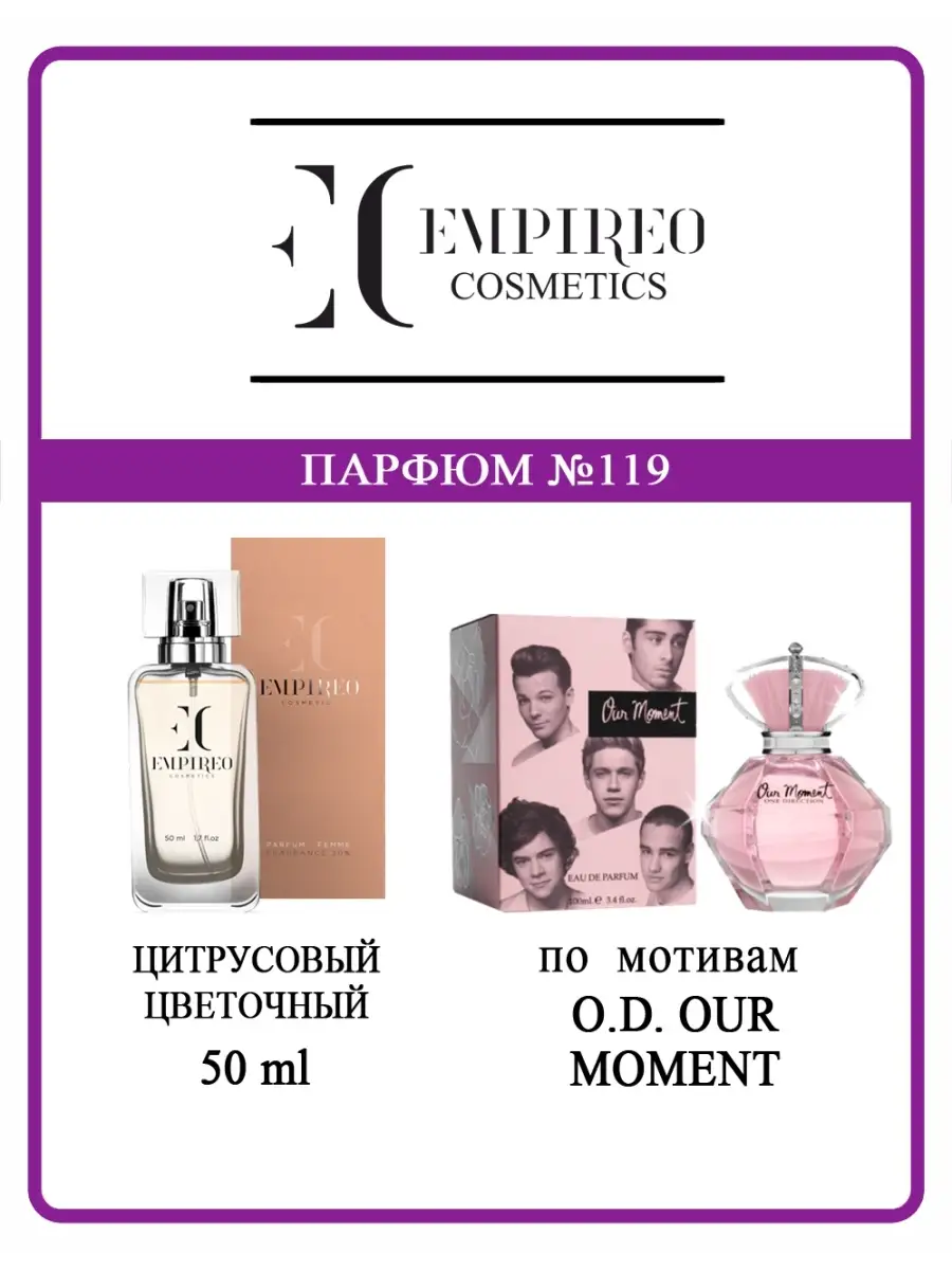 Духи женские Empireo Cosmetics №119 аромат 