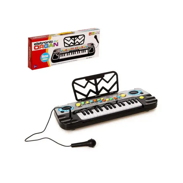 Синтезатор "Маленький музыкант" с микрофоном, 32 клавиши