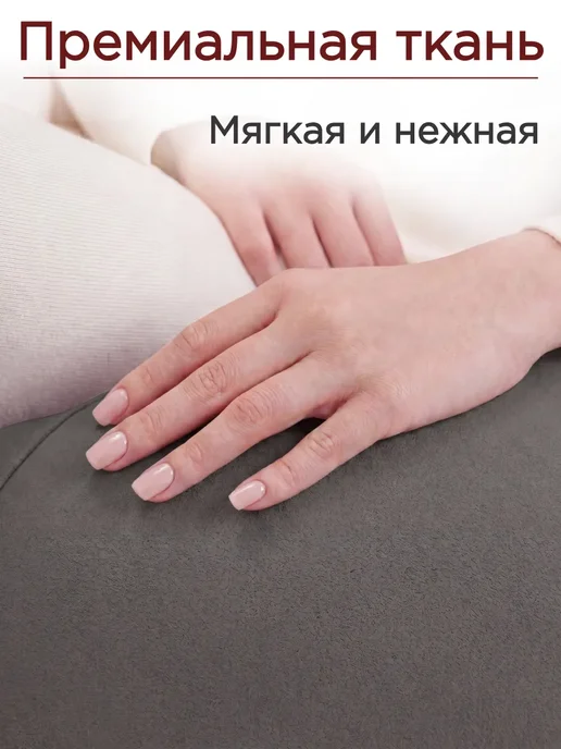 Goodpoof Кресло мешок 3XL микровелюр, серый, фото 4