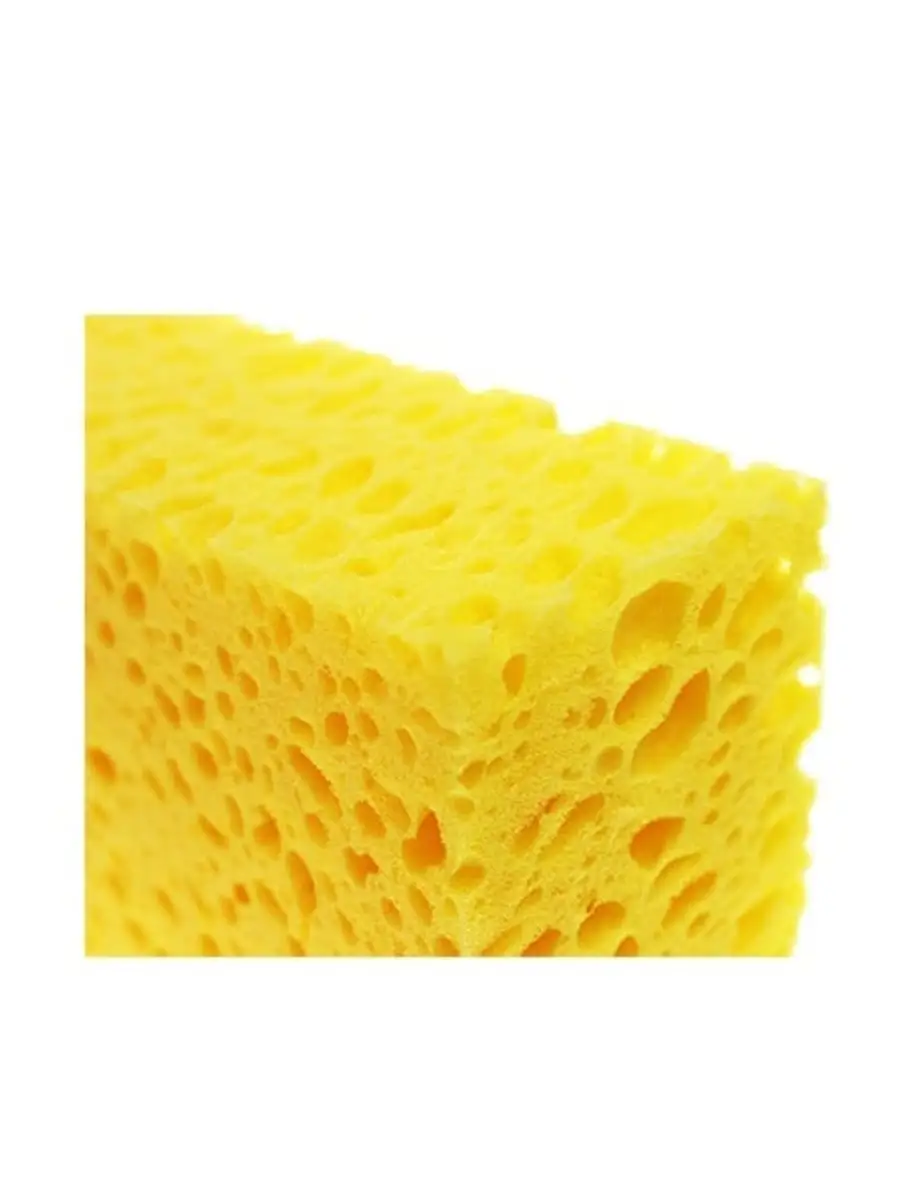 Губка крупноячеистая для мойки кузова Wash Sponge Shine Systems 18679140  купить в интернет-магазине Wildberries