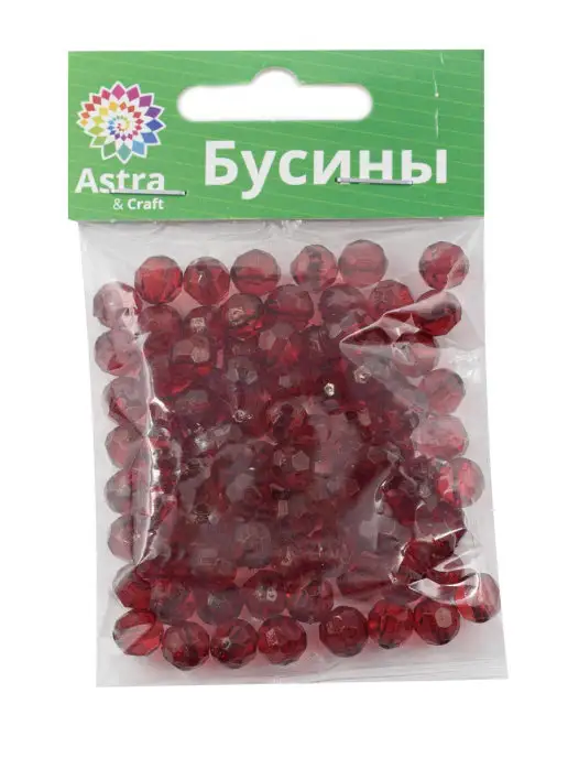 Astra&Craft Бусины для рукоделия, 8 мм 25 г, 8 мм, фото 4