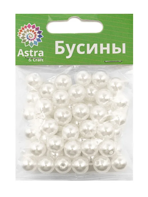 Astra&Craft Бусины для рукоделия 10 мм, 25 г, 25 г, фото 7